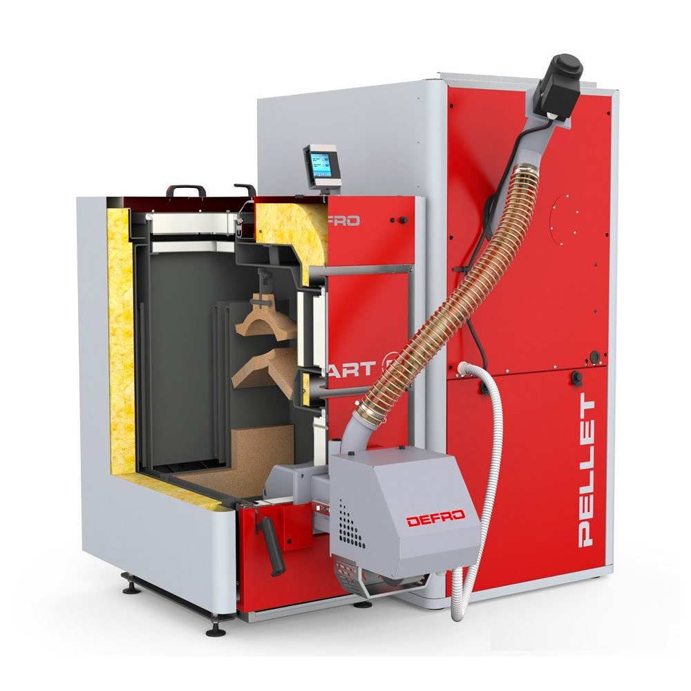 Напольный твердотопливный котел Defro Smart Ekopell 20
