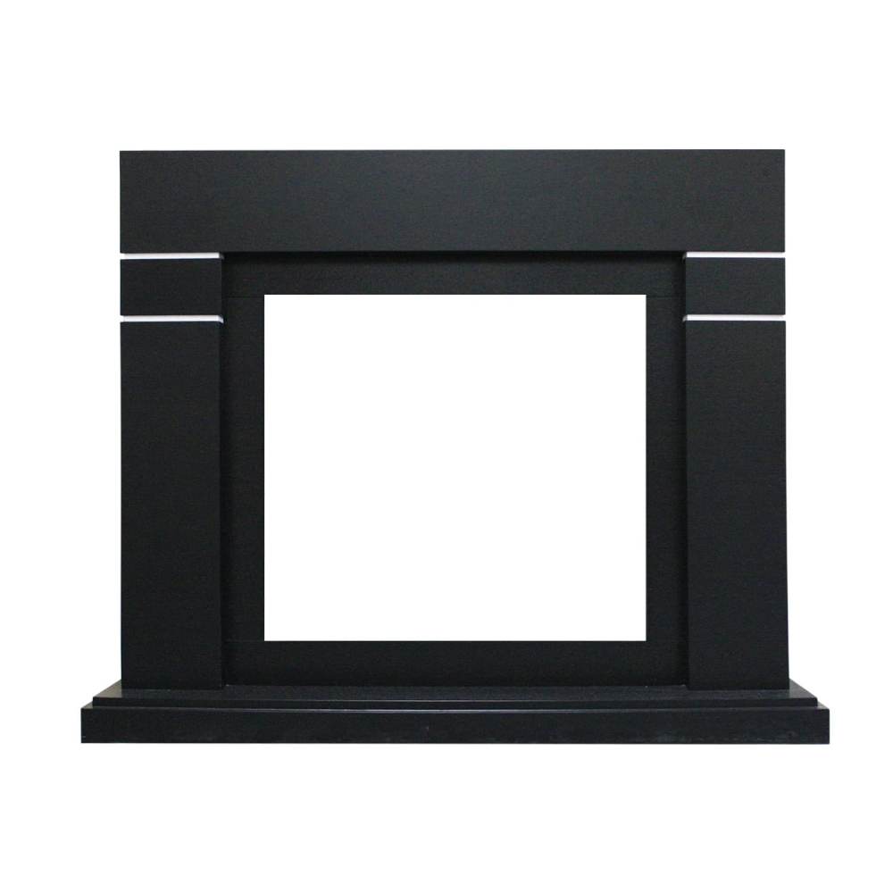 Каминокомплект Royal Flame  Lindos - Черный (Высота 985мм) с очагом Dioramic 28 LED FX