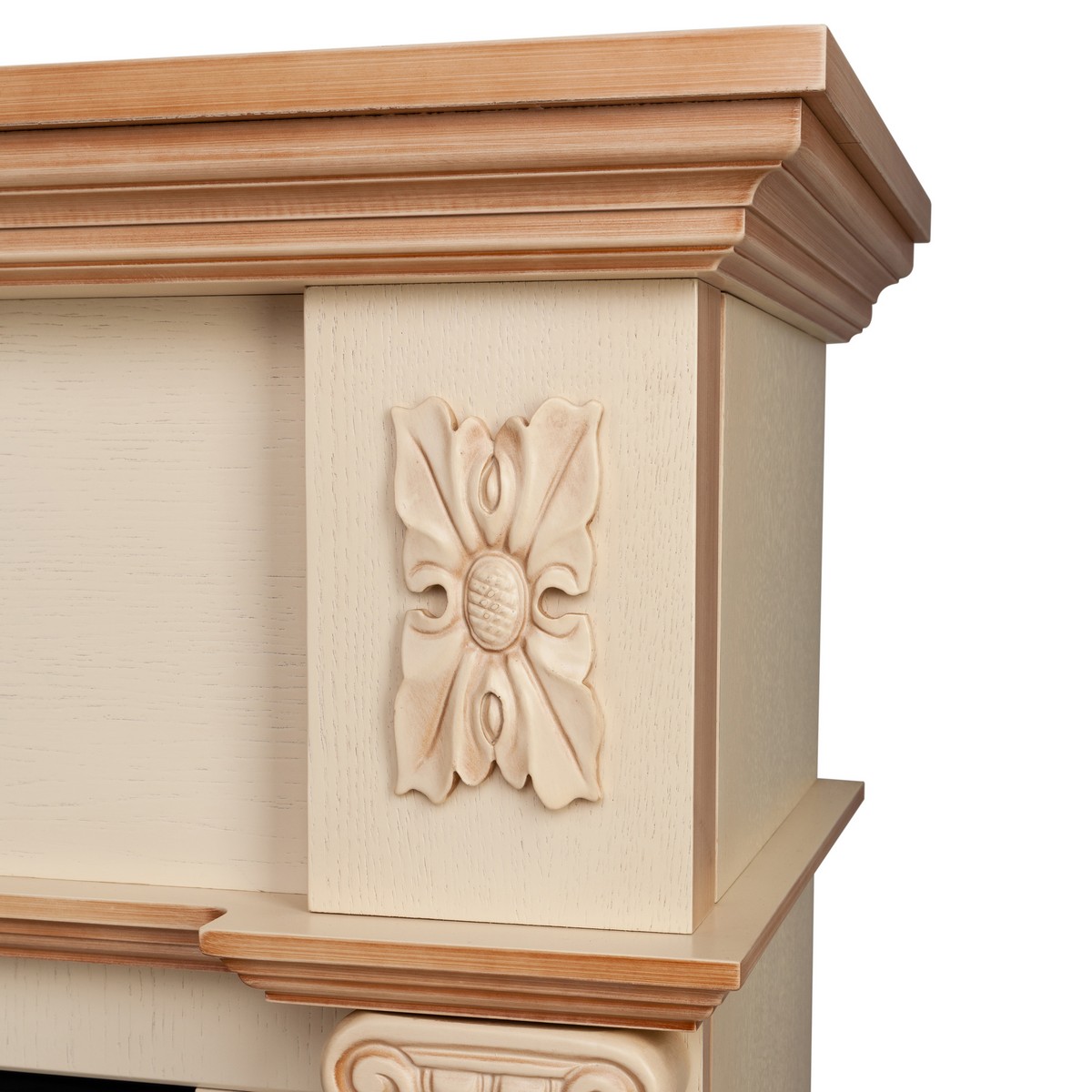 Электрокамин RealFlame  Silvia 26 WT-619B с очагом 3D Cassette 630 Black Panel