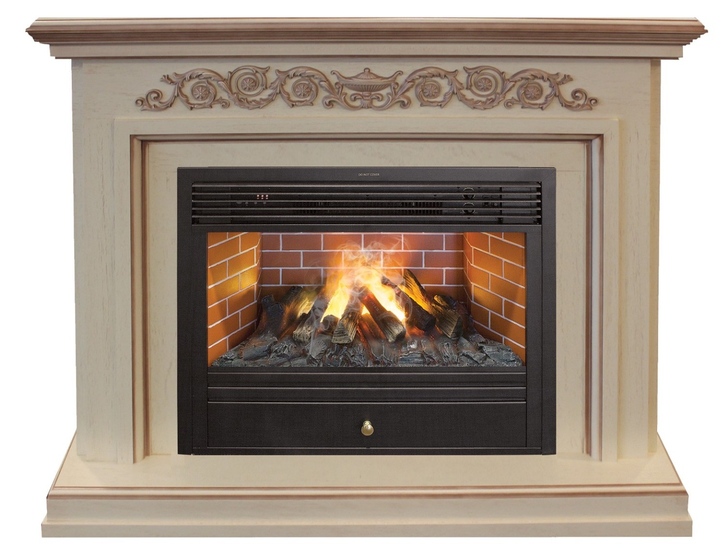 Электрокамин RealFlame Leticia 26 WT (b) с Novara 26 3D