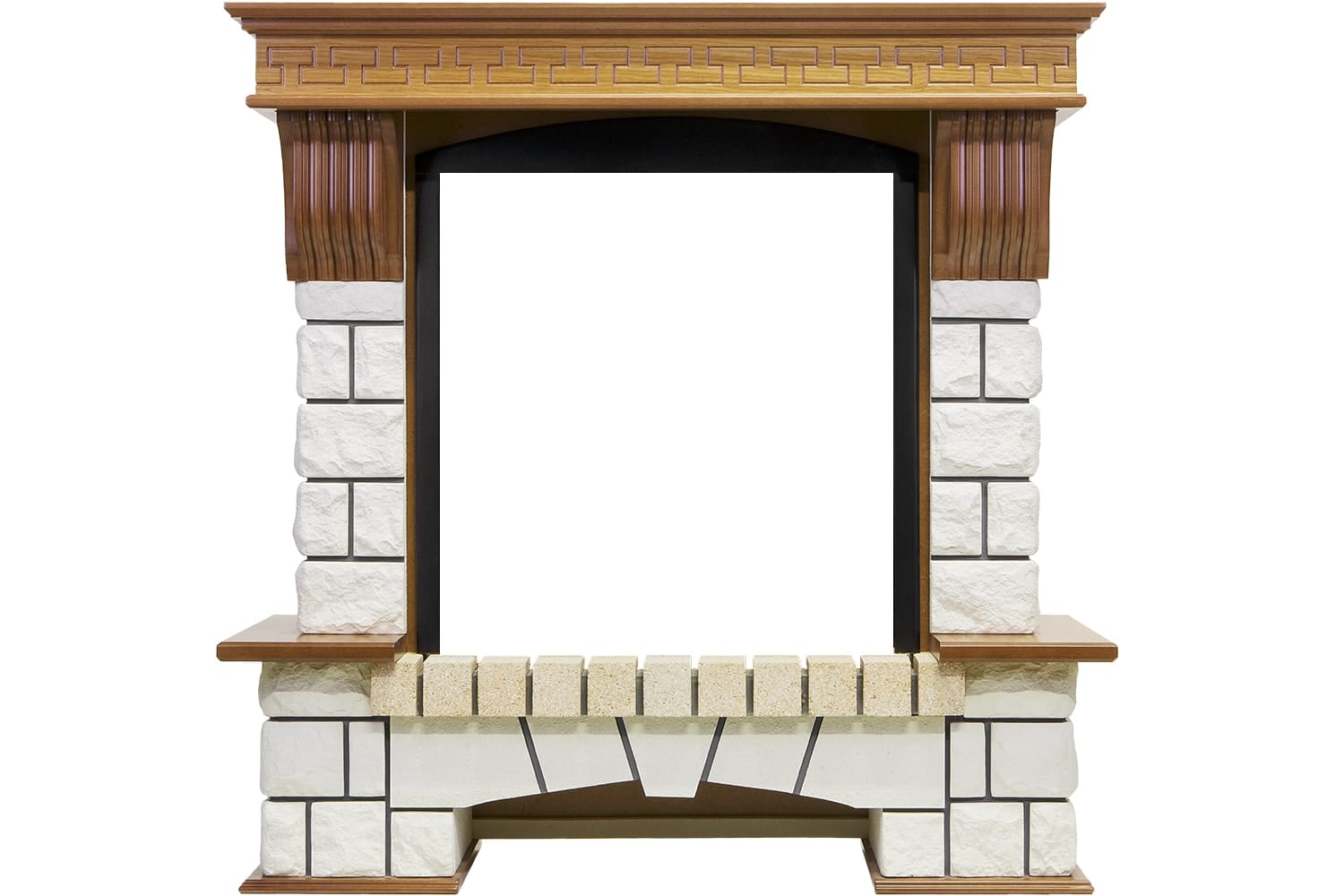 Портал Dimplex Pierre Luxe - Дуб / Белый (Высота 990мм)