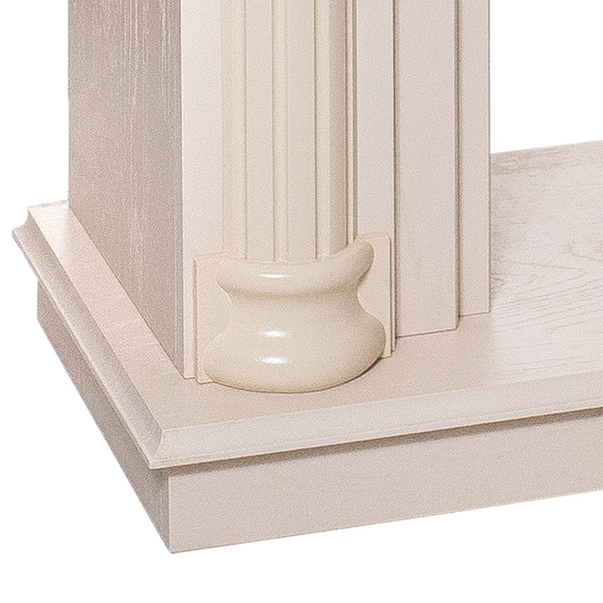 Электрокамин RealFlame Attica WT с очагом Moonblaze Deluxe Brass