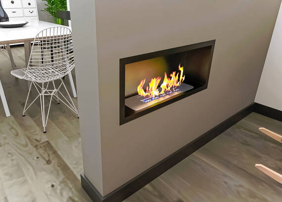 Встраиваемый биокамин Zefire Fest 700 (Estetic Flame)