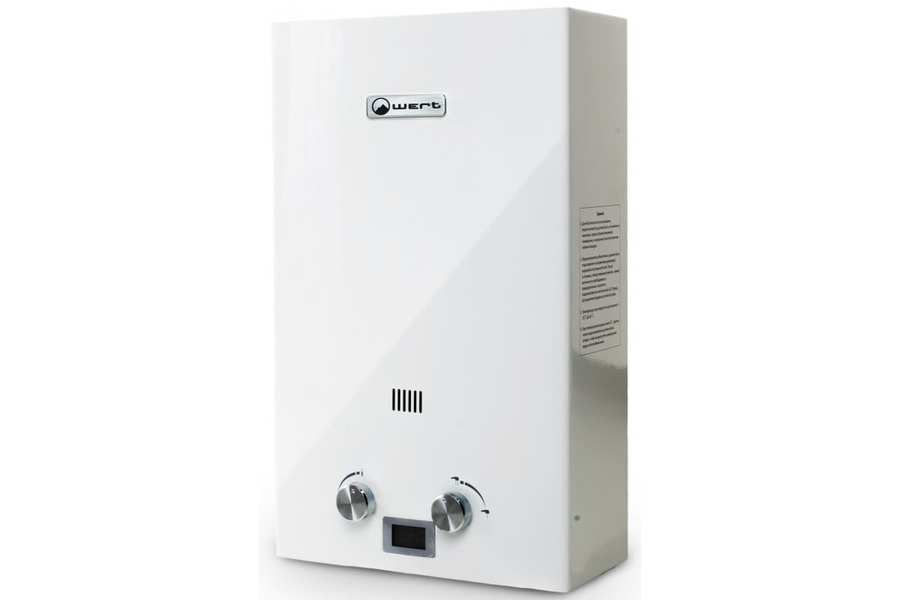 Газовый проточный водонагреватель WERTRUS 10E WHITE (Wert Rus)