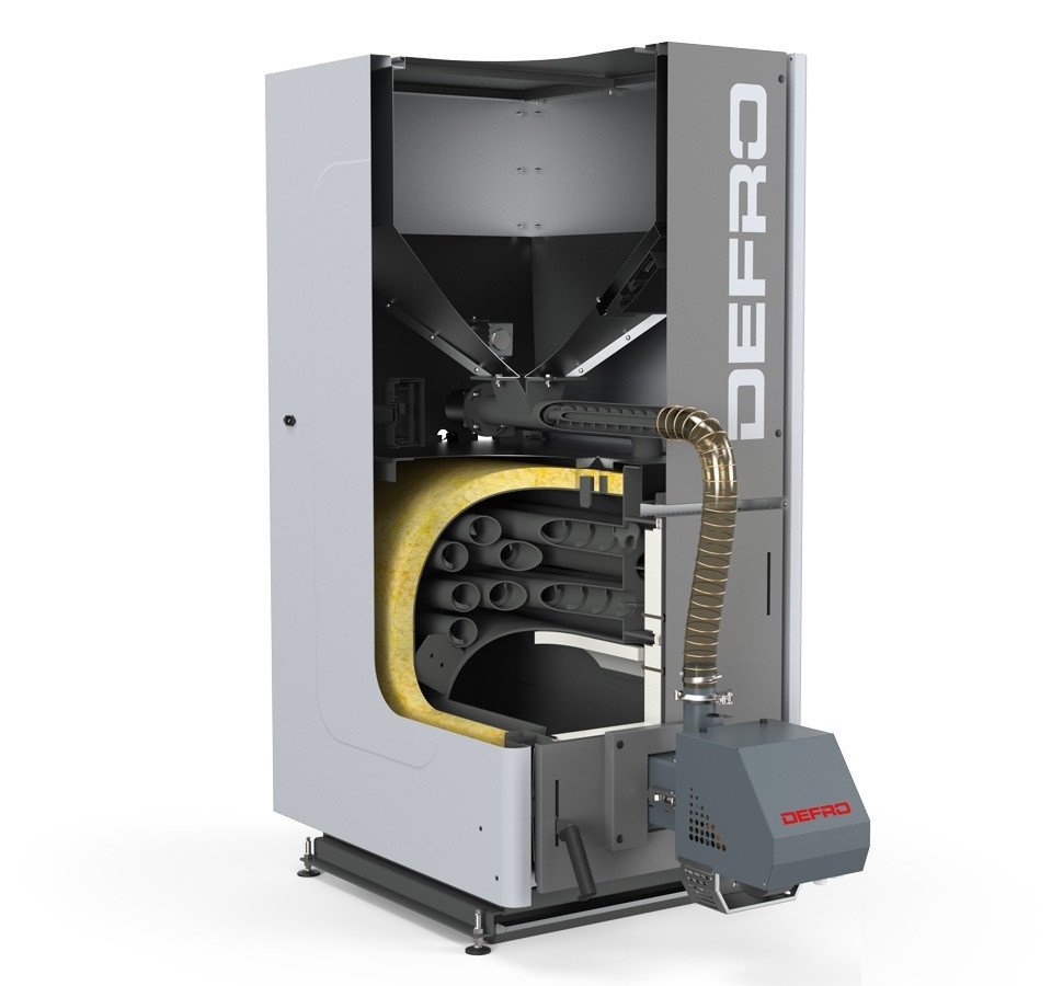 Напольный твердотопливный котел Defro Bioslim 20