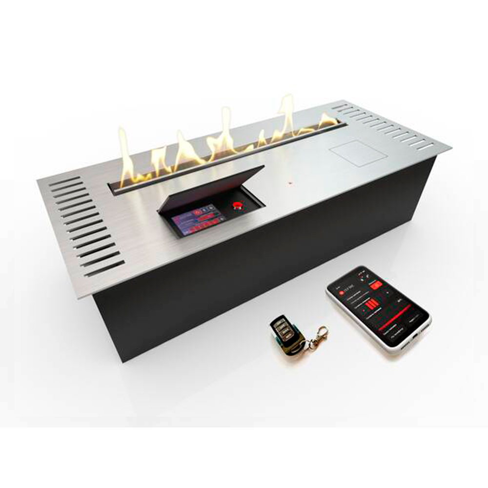 Автоматический биокамин ZeFire М 700 шлифованный с ДУ