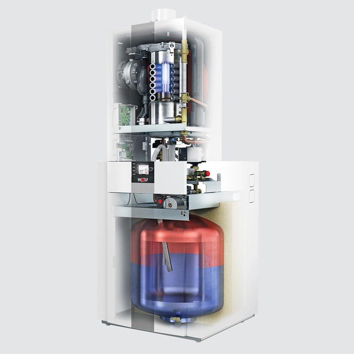 Напольный газовый котел Wolf CGS-2-20/160L