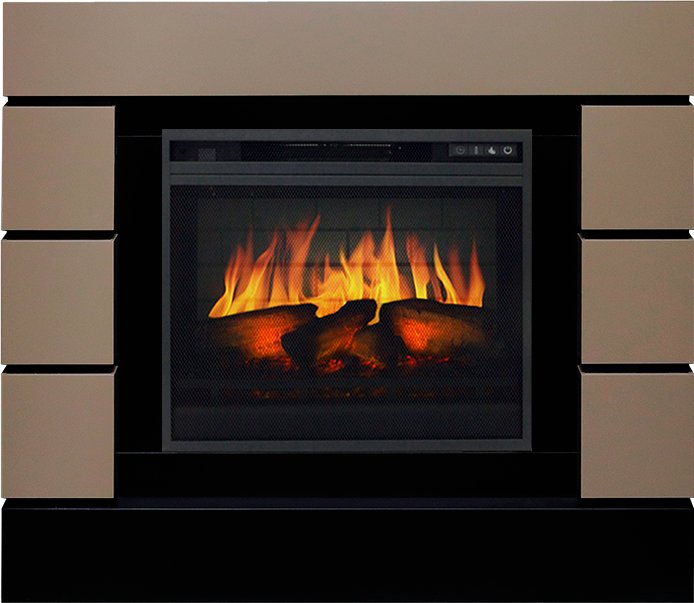 Каминокомплект Royal Flame  Lindos - Beige Grey с очагом Vision 23 EF LED 3D FX