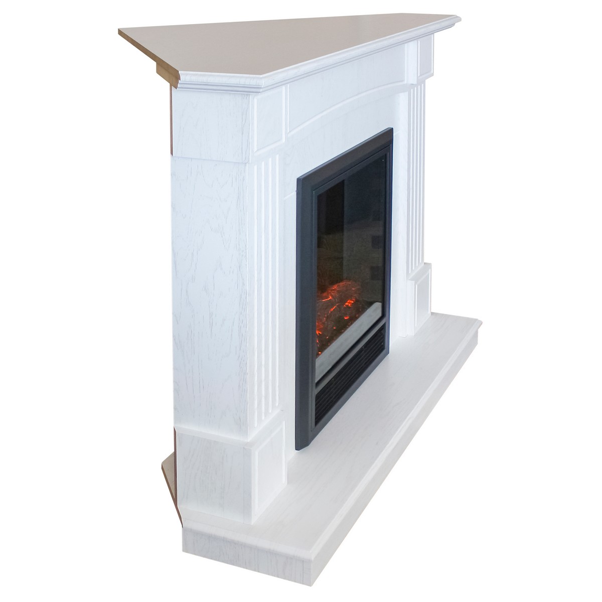 Электрокамин RealFlame Andrea Corner WT с очагом Fobos Lux Black