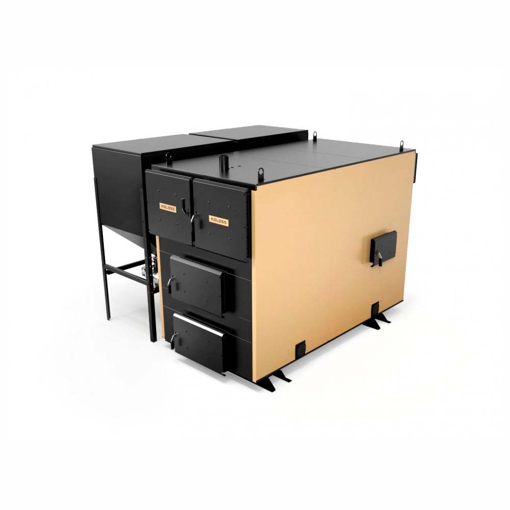 Напольный твердотопливный котел Koloss Pro Avto 250