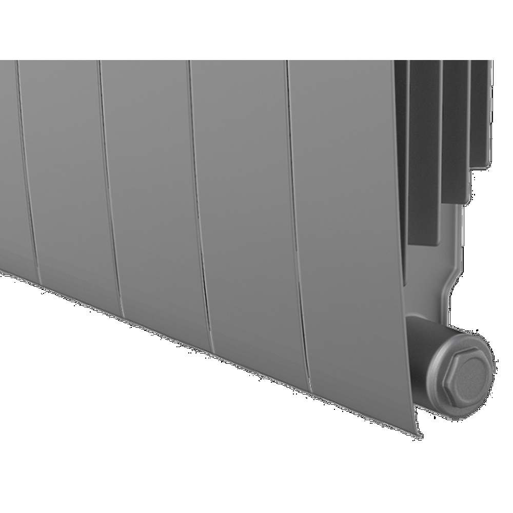 Радиатор Royal Thermo BiLiner 500 Silver Satin - 8 секц.