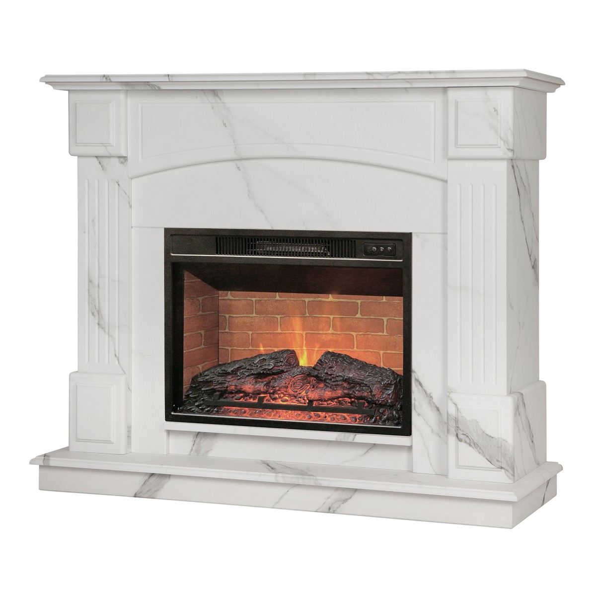 Электрокамин RealFlame Carolina 24/25,5 WT-F512 с очагом Irvine 24