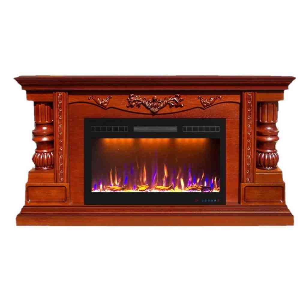 Каминокомплект Glenrich Консул с очагом Crystal 50 дуб