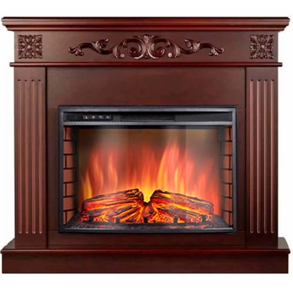 Каминокомплект Electrolux Noce 26/30 с очагом EFP/P-3020LS шпон красное дерево