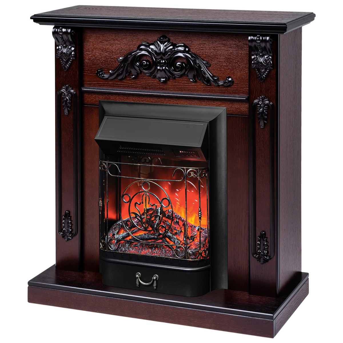 Электрокамин RealFlame Anita AO с очагом Majestic Lux Black RC