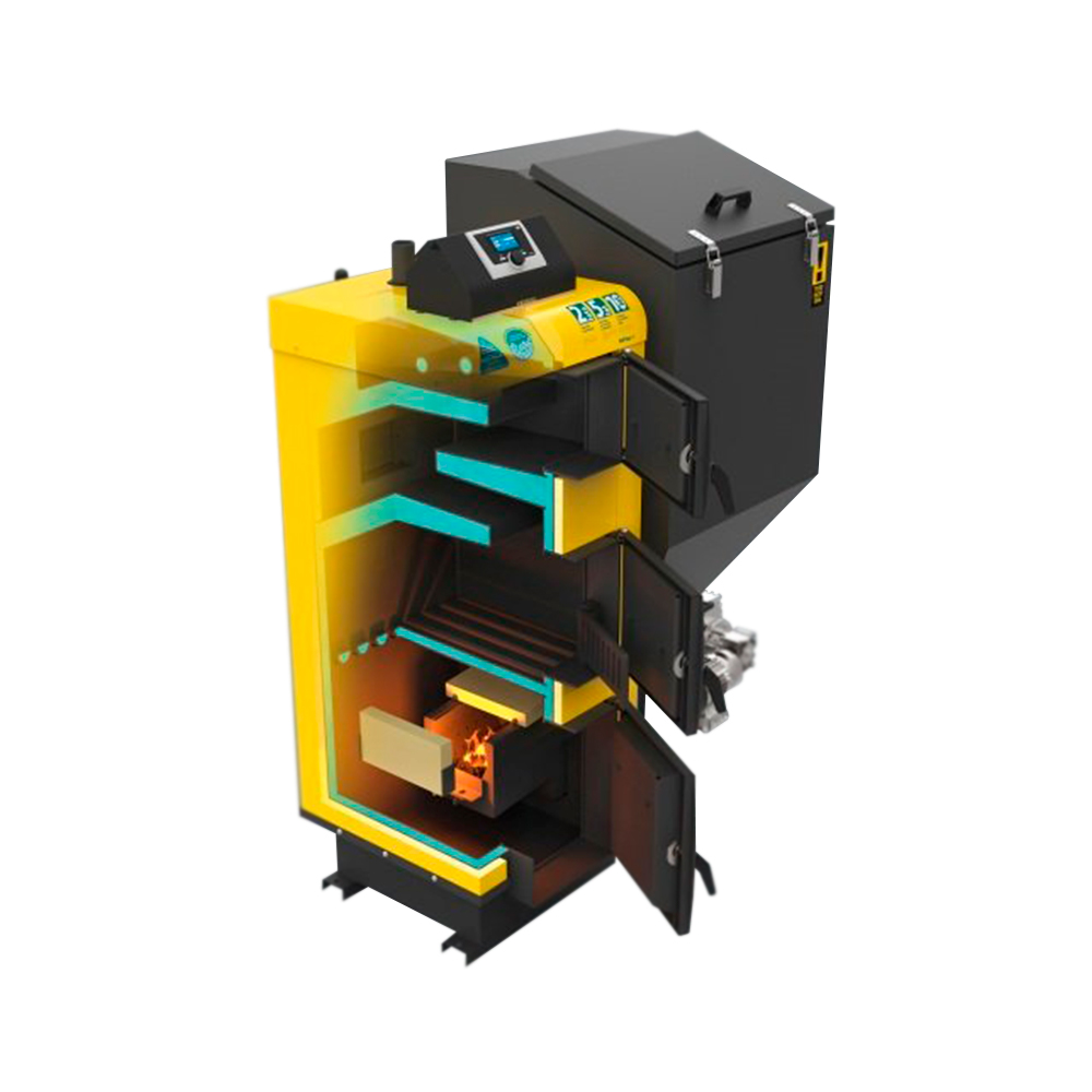 Напольный твердотопливный котел Pereko KSP Duo 26