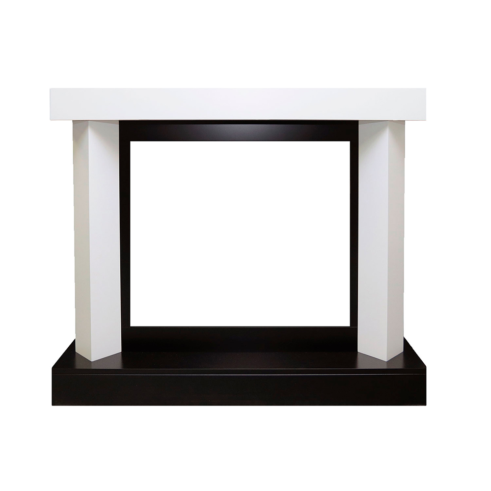 Каминокомплект Royal Flame  Vancouver - Фактурный белый с очагом Jupiter FX New