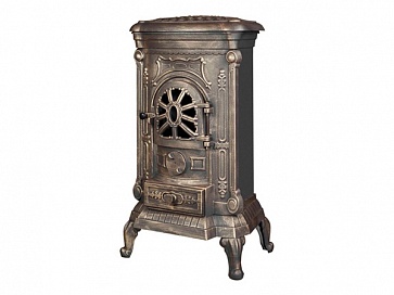 Печь-камин Kawmet P9 patyna