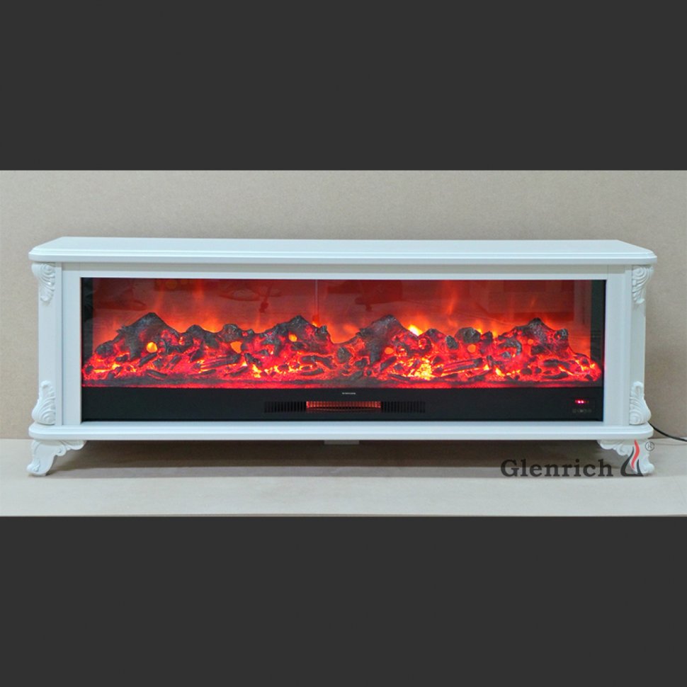 Каминокомплект Glenrich Версаль Premier S 130 белый