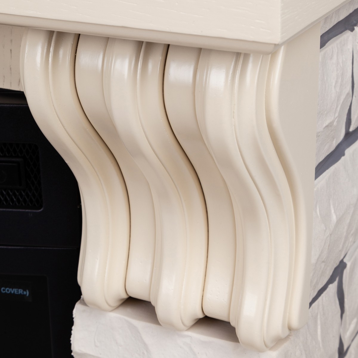 Электрокамин RealFlame Country 25/25,5 WT с очагом Evrika 25,5