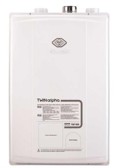Настенный газовый котел Kiturami Twin Alpha 13