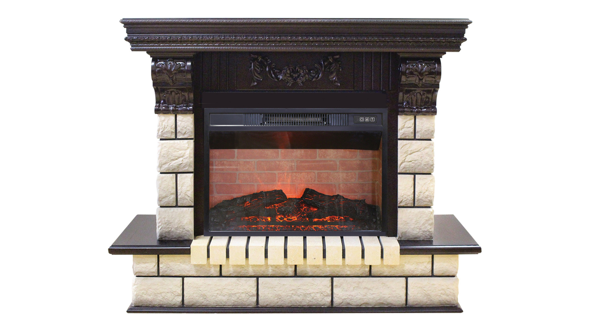 Электрокамин RealFlame  Gracia 25'5/24 AO с очагом Irvine 24