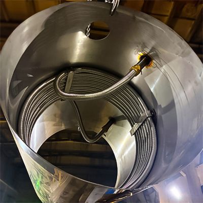 Электрический накопительный водонагреватель ONTERM AISI304 5500л. el