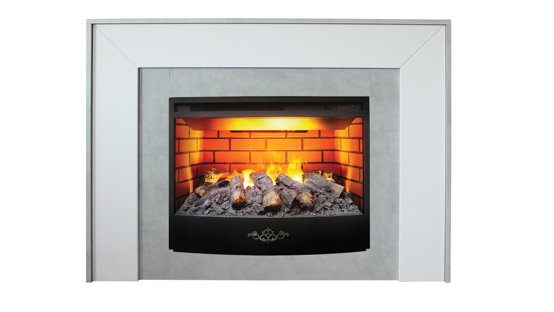 Электрокамин RealFlame  Jersey GR 25,5 WT с очагом FireStar 25,5 3D