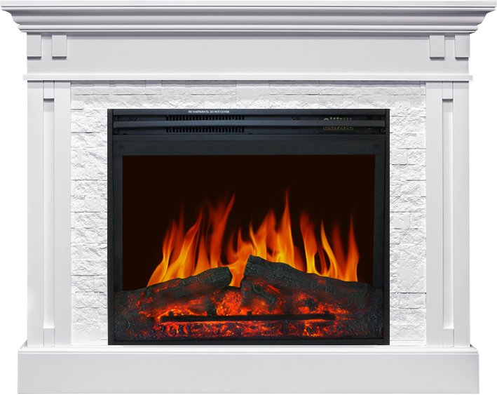 Каминокомплект Royal Flame  Cambridge - Белый с очагом Jupiter FX New
