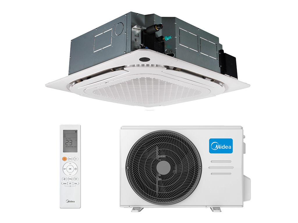 Кассетная сплит-система Midea MCD1-24HRN1-Q/MOX430U-24HN1-Q/T-MBQ4-04A1 on/off