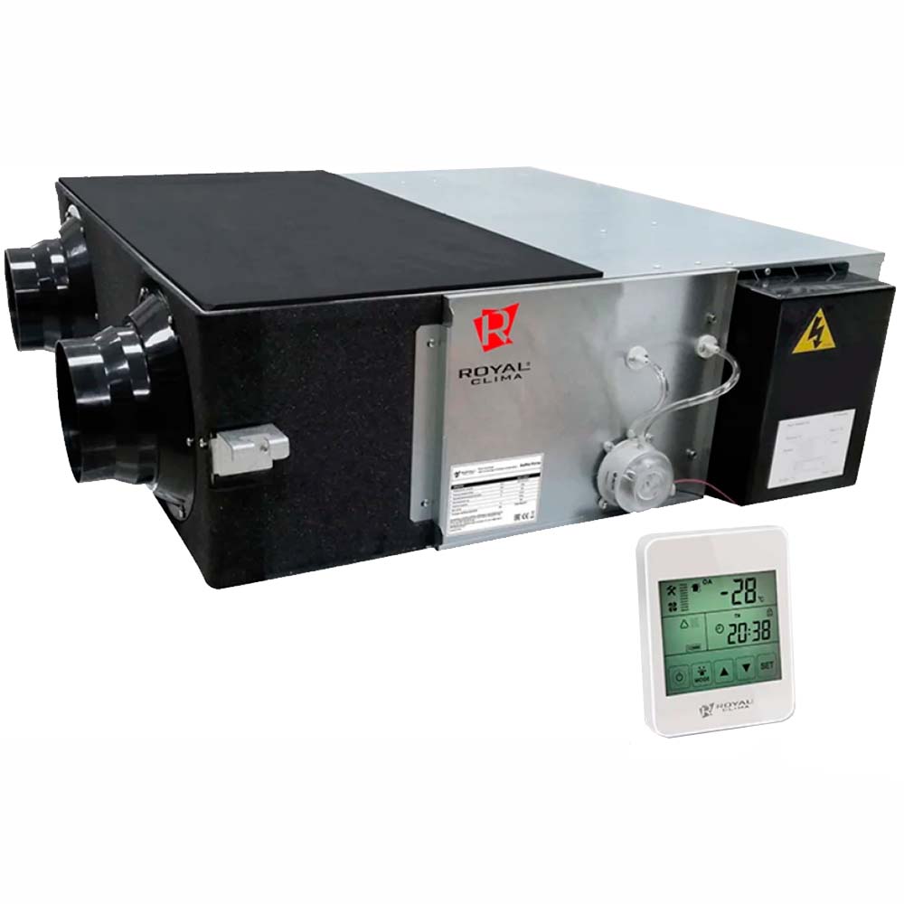 Приточно-вытяжная установка Royal Clima Soffio Primo RCS-1600-P
