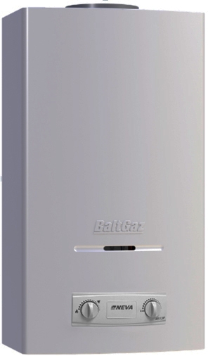 Водонагреватель проточный газовый Neva 4513-P (серебро)