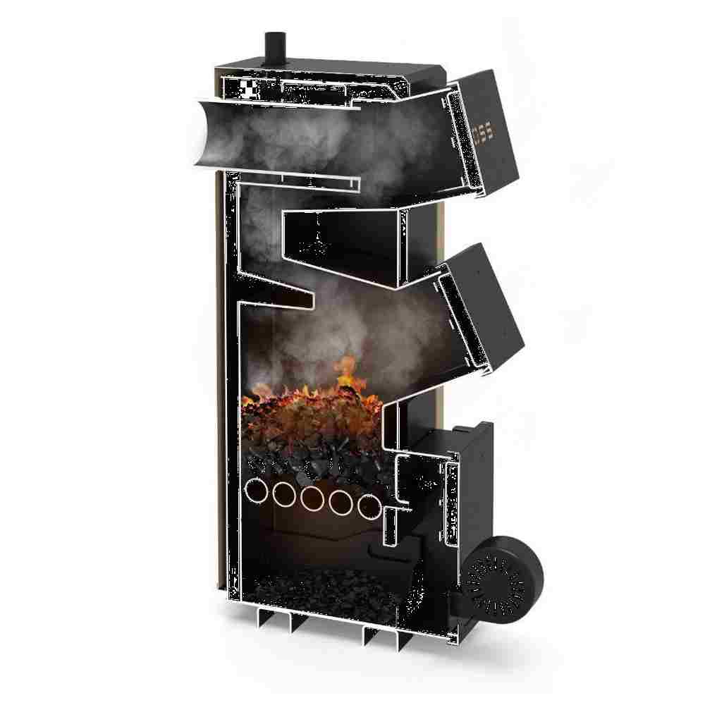 Напольный твердотопливный котел Koloss Start Plus 35