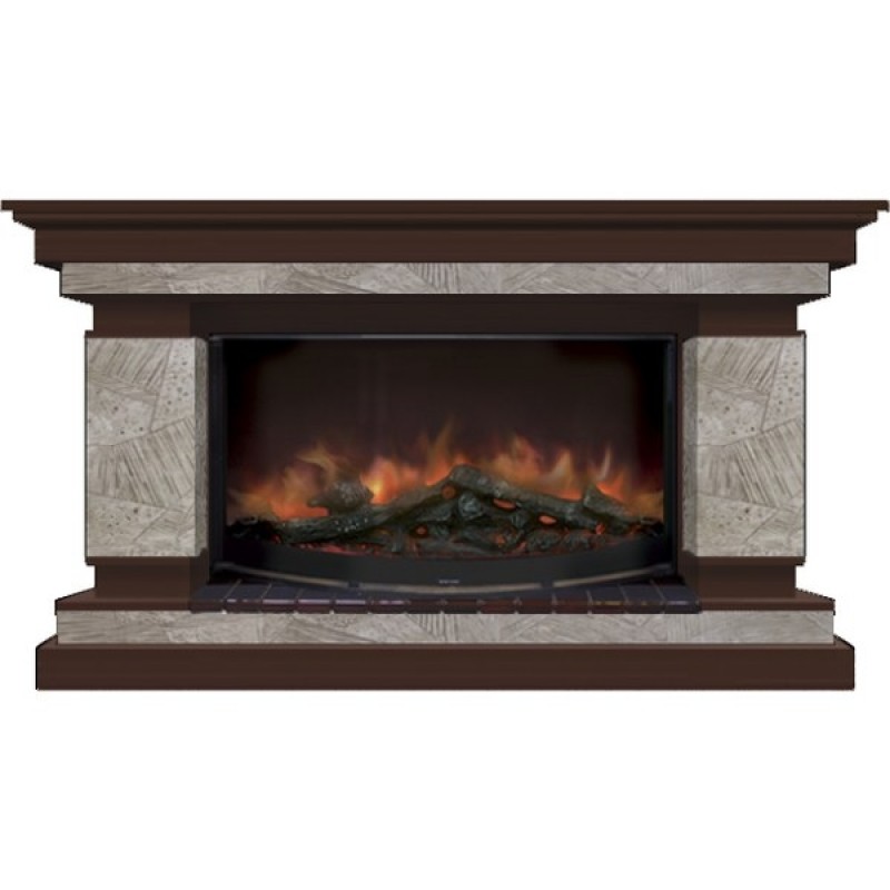 Каминокомплект Glenrich Лорд 86 (Rondo S86) марсель дуб