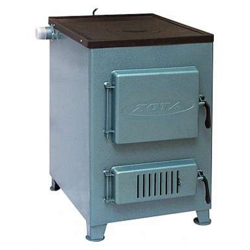 Твердотопливный котел Zota Дымок-12М (плита 2 кольца)