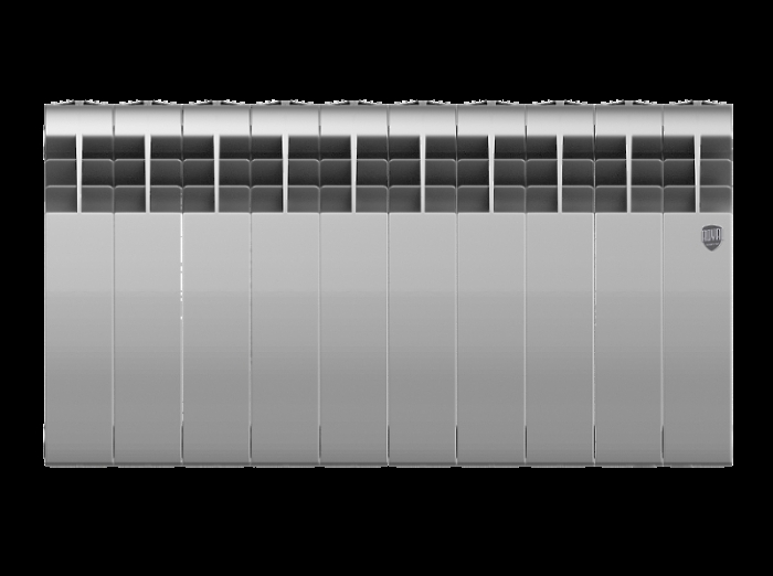 Радиатор Royal Thermo BiLiner 350 /Silver Satin - 10 секц.