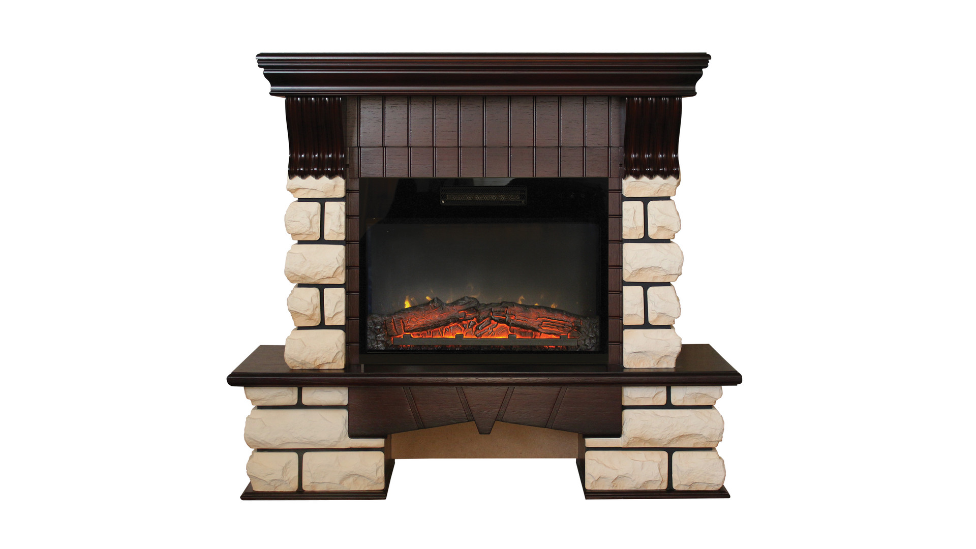 Электрокамин RealFlame  Kavkaz 25,5/24 AO с очагом Kendal 24