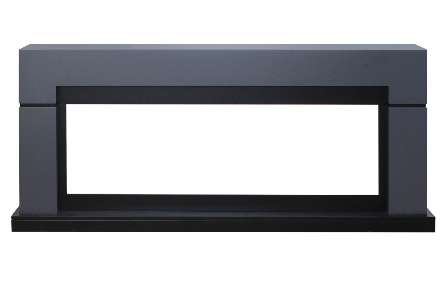 Каминокомплект Royal Flame  Lindos Graphite Grey (линейный) с очагом Vision 60 LOG LED