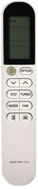 Сплит-система настенная Quattroclima QV-BE09WA/QN-BE09WA Bergamo on/off