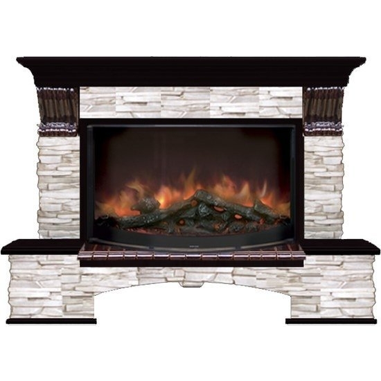 Каминокомплект Glenrich Бостон 86 (Rondo S86) венге