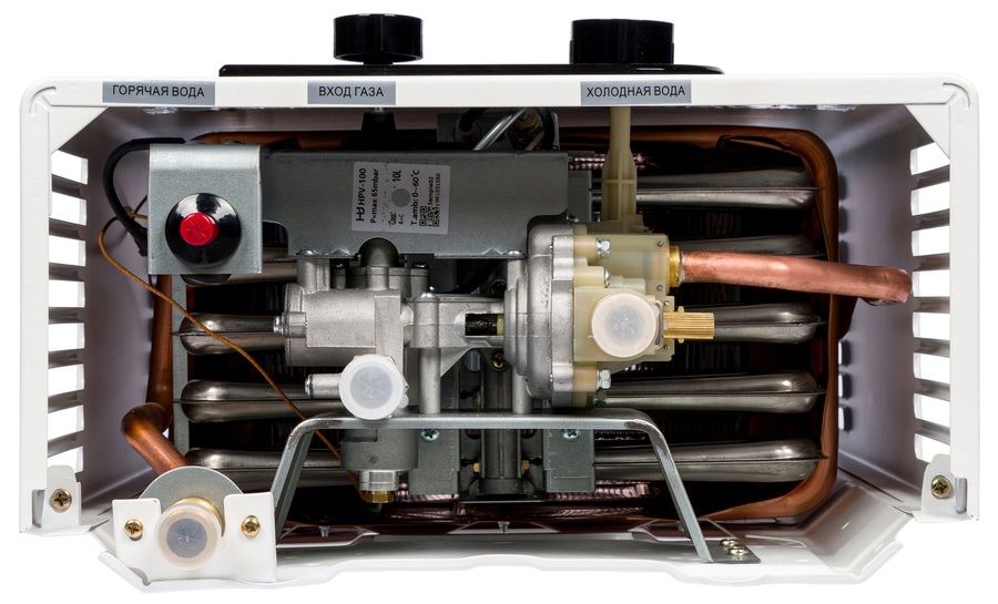 Газовый проточный водонагреватель Kotitonttu SUARI S10 IB