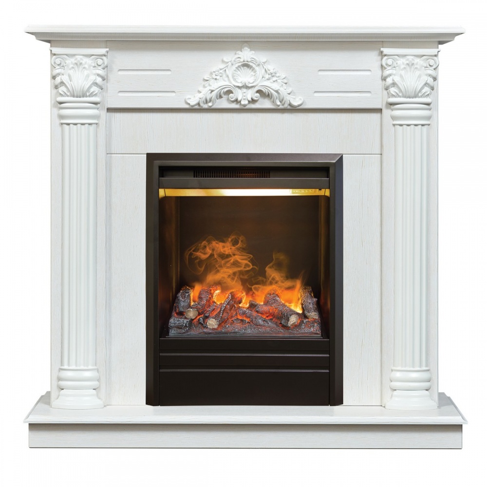 Электрокамин RealFlame  Stefania WT-F614 с очагом 3D Olympic