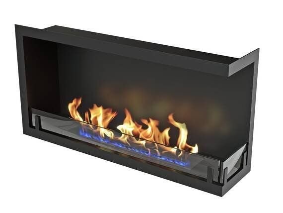 Биокамин угловой Zefire Standart 900