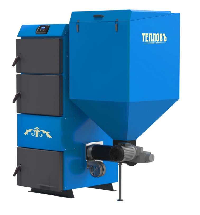 Твердотопливный котел Тепловъ ТР-100 Автоном
