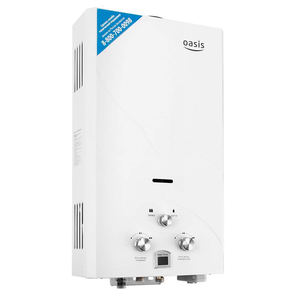 Водонагреватель проточный газовый Oasis OR-20W