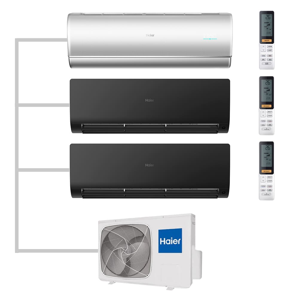 Мульти сплит-система настенная Haier AS35S2SJ2FA-S / AS35S2SF2FA-B / AS25S2SF2FA-B / 3U70S2SR5FA Inverter