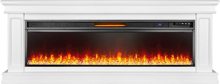 Каминокомплект Royal Flame  Geneva 60 - Белый с очагом Vision 60 LED