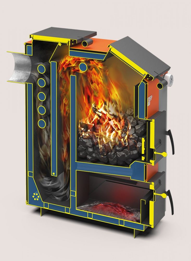 Твердотопливный котел Теплодар Куппер ЭКСПЕРТ-30