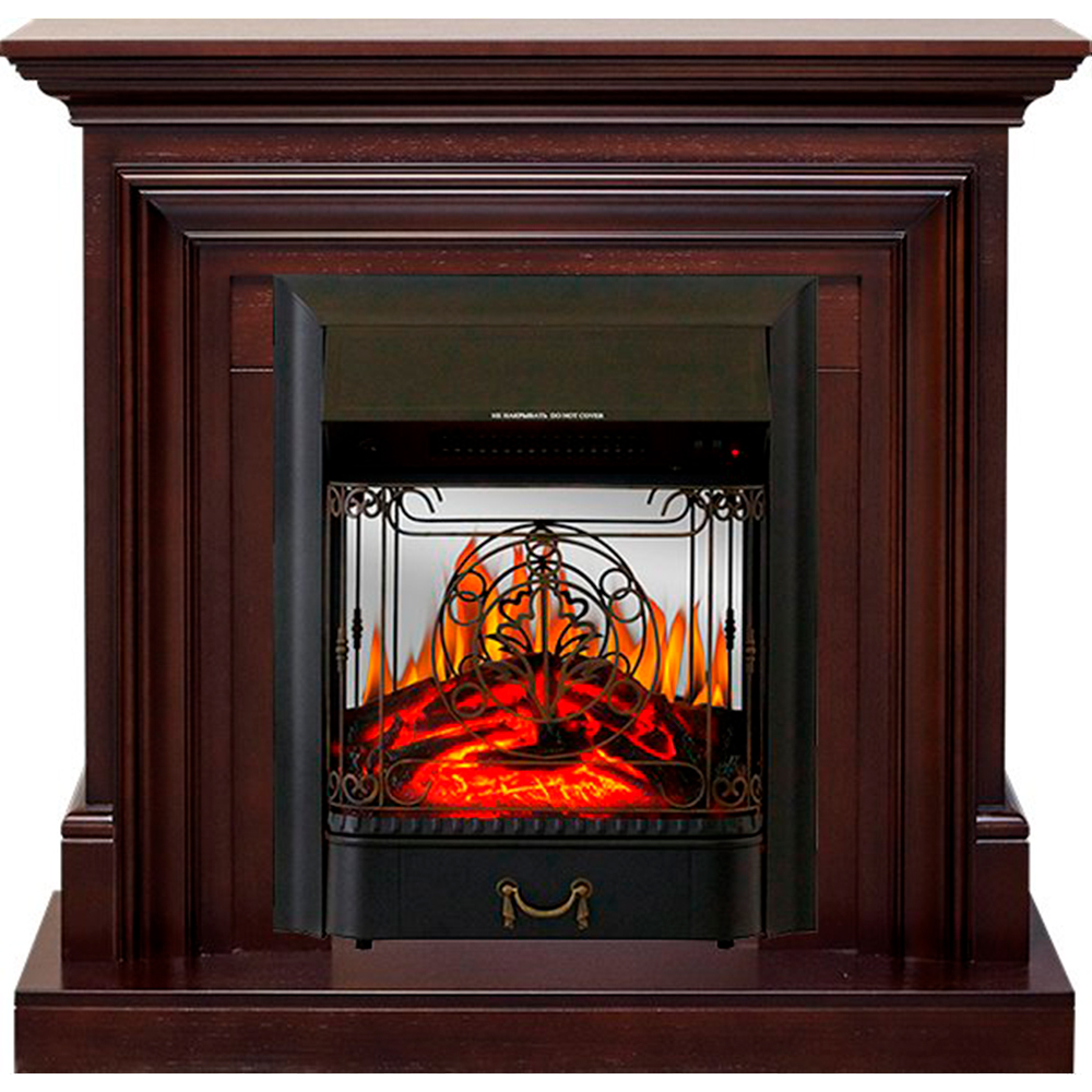 Каминокомплект Royal Flame  Bradford - Темный дуб с очагом Majestic FX M Black