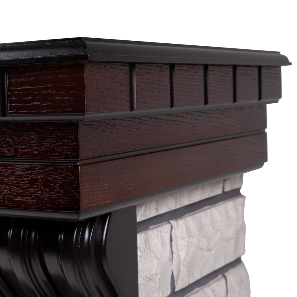 Электрокамин RealFlame  Country Rock 26 AO с очагом 3D Cassette 630 Black Panel